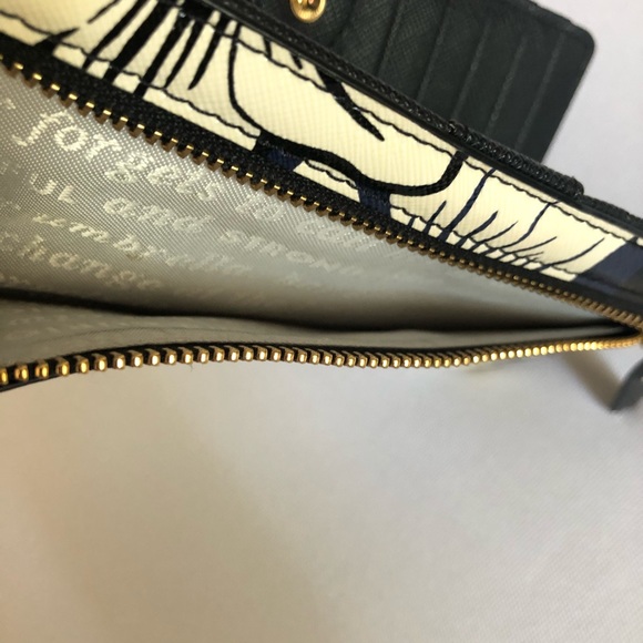 Kate Spade ♠️ rare floral snap tab wallet - Picture 5 of 7
